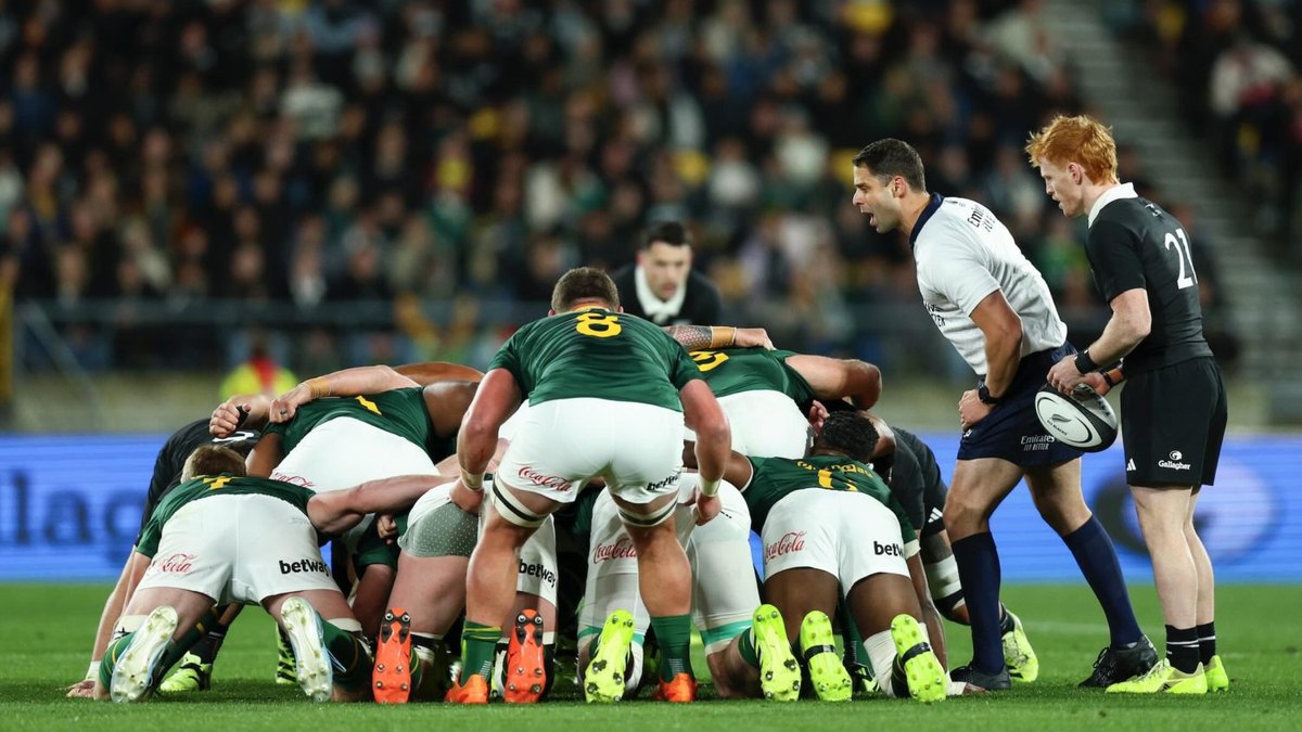 Springboks vs All Blacks: The Scrum Battle Heats Up | MySportsZA