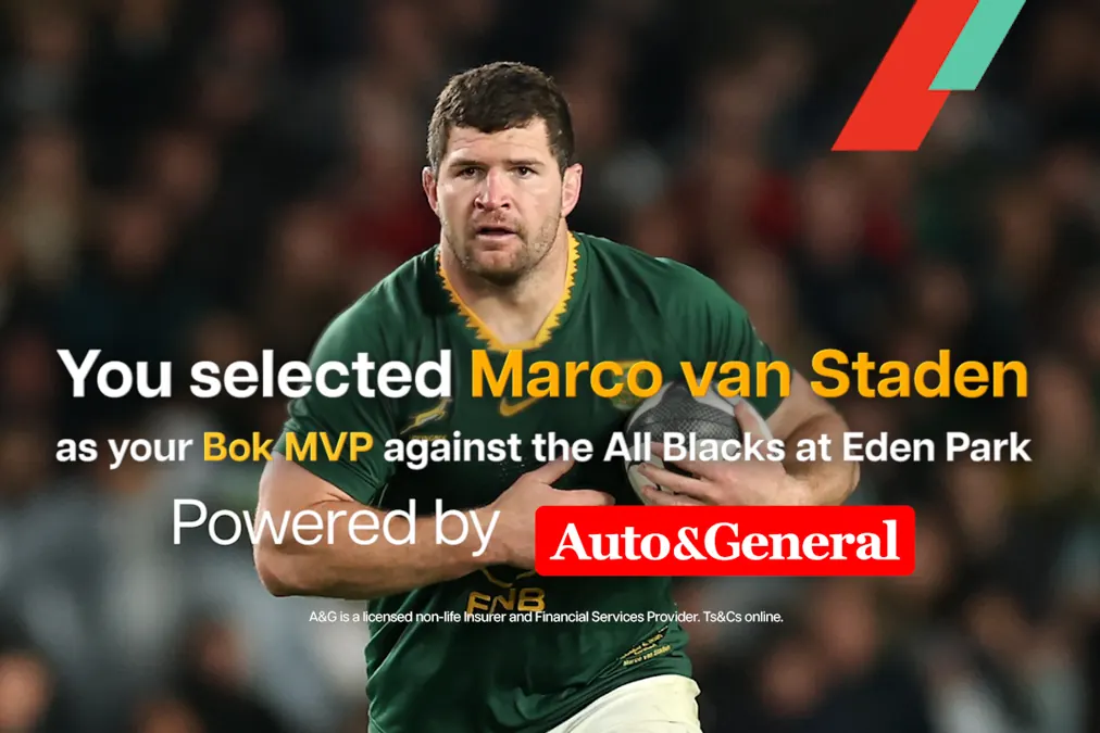 Marco van Staden Shines Despite Springboks Defeat to All Blacks