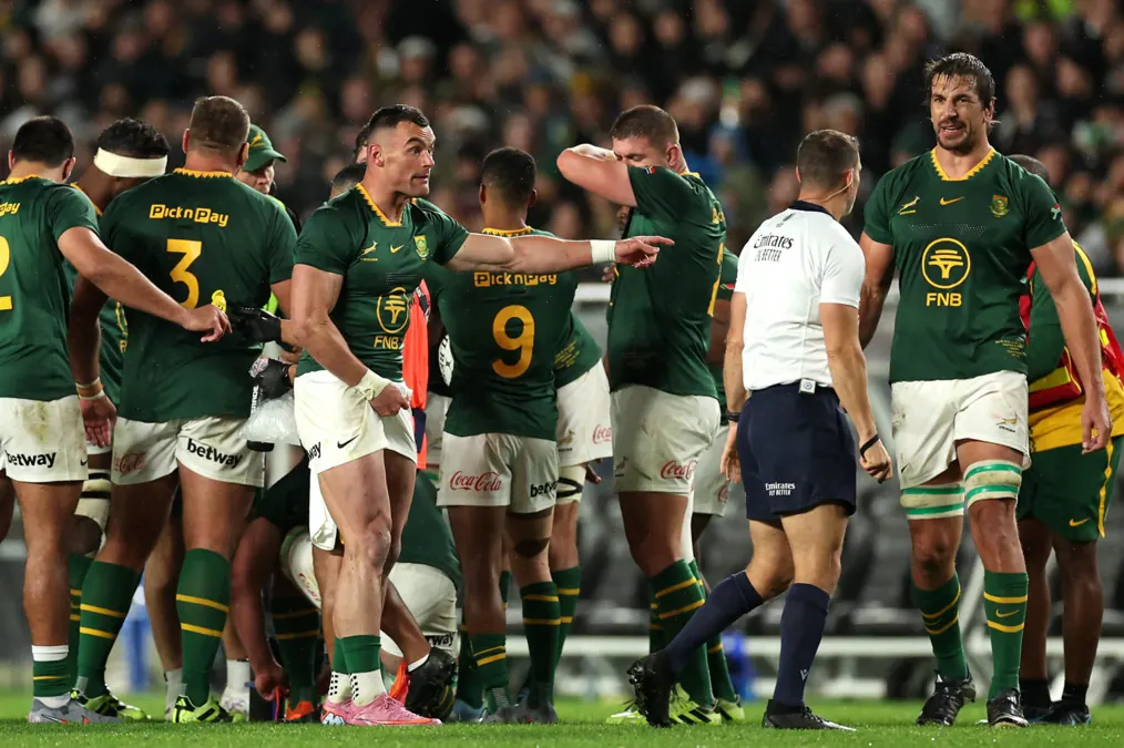 Springboks Reflect on Eden Park Setback Against All Blacks