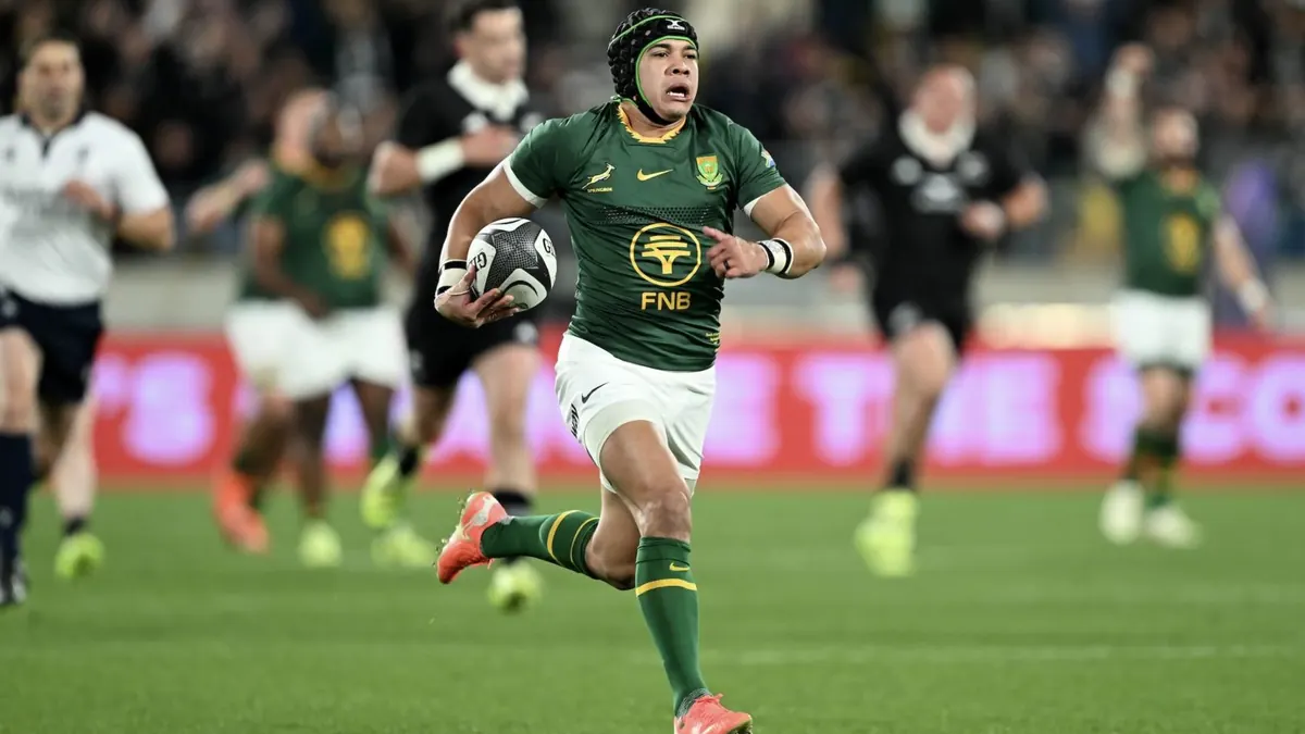 Springboks Triumph Over All Blacks in Wellington